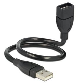DeLock 83498 Siyah 2.0 A-A USB Kablo
