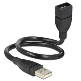 DeLock 83498 Siyah 2.0 A-A USB Kablo
