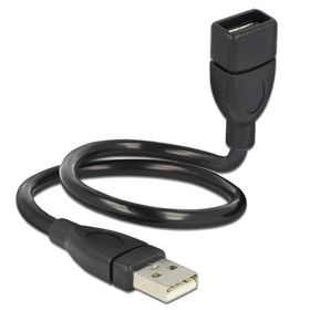 DeLock 83498 Siyah 2.0 A-A USB Kablo