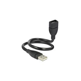 DeLock 83498 Siyah 2.0 A-A USB Kablo