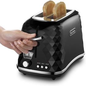 Delonghi Brillante CTJ2103.BK 900 W 5 Programlı 2 Dilim Hazneli Ekmek Kızartma Makinesi Beyaz