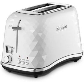 Delonghi CTJ2103.W Brillante 900 W 6 Programlı 2 Dilim Hazneli Ekmek Kızartma Makinesi Beyaz