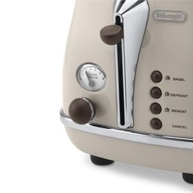 Delonghi CTOV2003.BG 2000 W 2 Dilim Hazneli Ekmek Kızartma Makinesi Bej