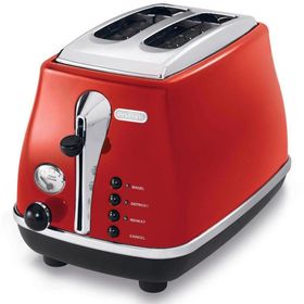 Delonghi Icona CT0 2003.R 900 W 6 Programlı 2 Dilim Hazneli Ekmek Kızartma Makinesi Inox