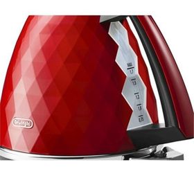 Delonghi KBJ2001-R Brillante 2000 W 1.7 lt Kapasiteli Su Isıtıcı Kırmızı