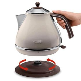 Delonghi KBOV2001.BG Icona 2000 W 1.7 lt Kapasiteli Su Isıtıcı Krem 