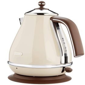 Delonghi KBOV2001.BG Icona 2000 W 1.7 lt Kapasiteli Su Isıtıcı Krem 