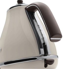 Delonghi KBOV2001.BG Icona 2000 W 1.7 lt Kapasiteli Su Isıtıcı Krem