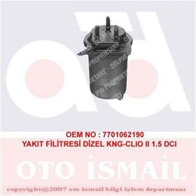 Delphi 7701061576 Mazot Filtresi
