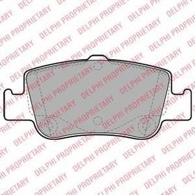 Delphi Auris Corolla 1.4D4D 1.4 VVTI-1.6 VVTI-1.8 2.0D-4D-2.2D 07 12 1.3 1.6 13 Arka Balata