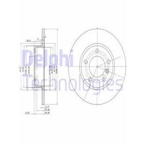 Delphi BG2622 Ön Bmw Fren Diski