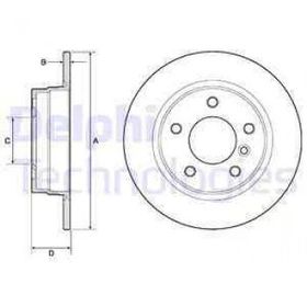 Delphi BG2624 Arka Bmw Fren Diski