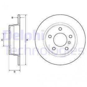Delphi BG2624 Arka Bmw Fren Diski