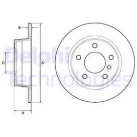 Delphi BG2624 Arka Bmw Fren Diski