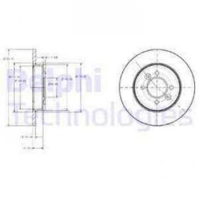 Delphi BG2694 Arka Fren Diski