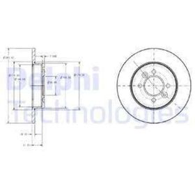Delphi BG2694 Arka Fren Diski