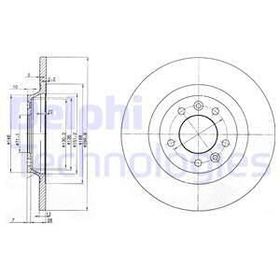 Delphi BG3836 Oto Arka Fren Diski