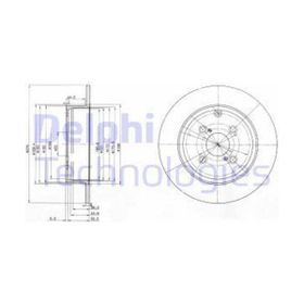 Delphi BG3974 Arka Fren Diski