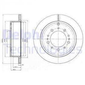 Delphi BG4275 Arka Toyota Fren Diski