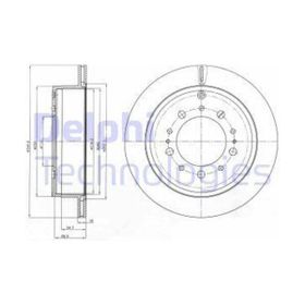 Delphi BG4275 Arka Toyota Fren Diski