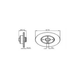 Delphi BG9029RS Arka Fren Diski