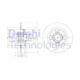 Delphi BG9029RS Arka Fren Diski
