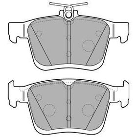 Delphi Golf 7 A3 Passat Tiguan Octivia Super B 13 Arka Balata