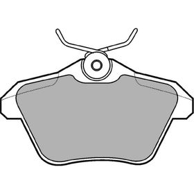 Delphi LP1018 Arka Fren Balatası