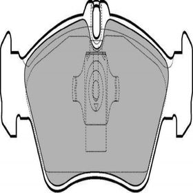 Delphi LP1596 Arka Fren Balatası