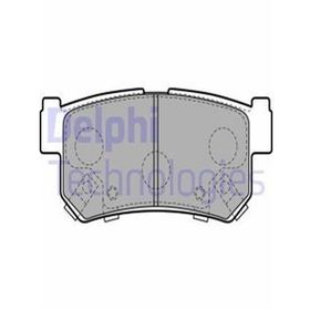 Delphi LP2127 Arka Fren Balatası