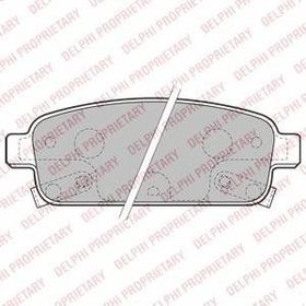 Delphi LP2167 Arka Fren Balatası
