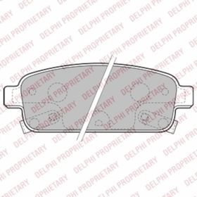 Delphi LP2167 Arka Fren Balatası