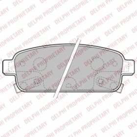 Delphi LP2167 Arka Fren Balatası