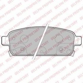 Delphi LP2167 Arka Fren Balatası