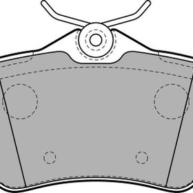 Delphi LP2180 Arka Fren Balatası