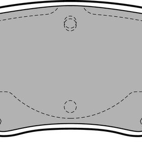 Delphi LP2206 Arka Fren Balatası