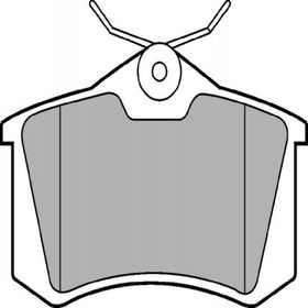 Delphi LP2254 Arka Fren Balatası