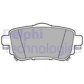 Delphi LP3145 Arka Fren Balatası