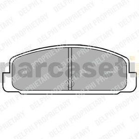 Delphi LP401 Arka Fren Balatası
