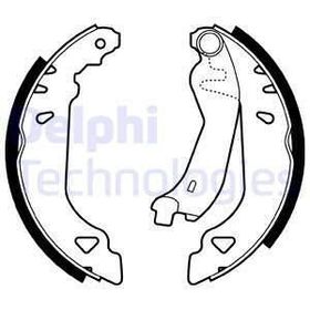 Delphi LS1378 Arka Fren Balatası