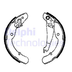 Delphi LS1784 Arka Fren Balatası