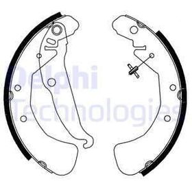 Delphi LS1829 Arka Fren Balatası