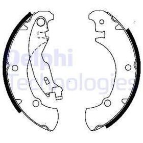 Delphi LS1840 Arka Fren Balatası