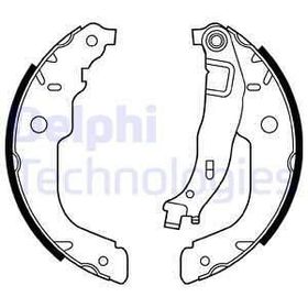 Delphi LS2000 Arka Fren Balatası