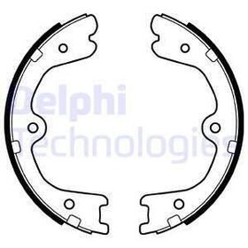 Delphi LS2037 Arka Fren Balatası
