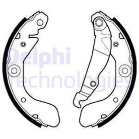Delphi LS2114 Arka Fren Balatası