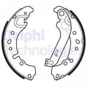 Delphi LS2151 Arka Fren Balatası
