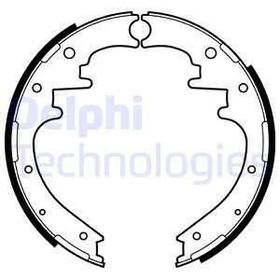 Delphi LS2160 Arka Fren Balatası