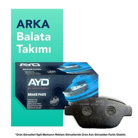 Delphi Toyota Avensis 2003-2009 Arka Fren Balata Takımı