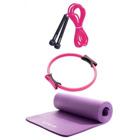 Delta 10 Pilates Minderi 38 Pilates Çemberi Atlama İpi Seti